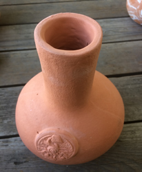 An olla with the top off