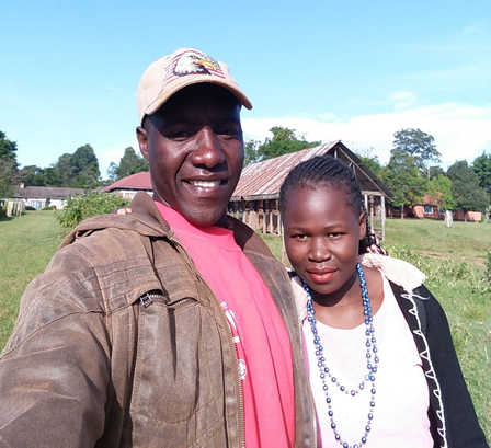 fredrick onyango with wife hellen