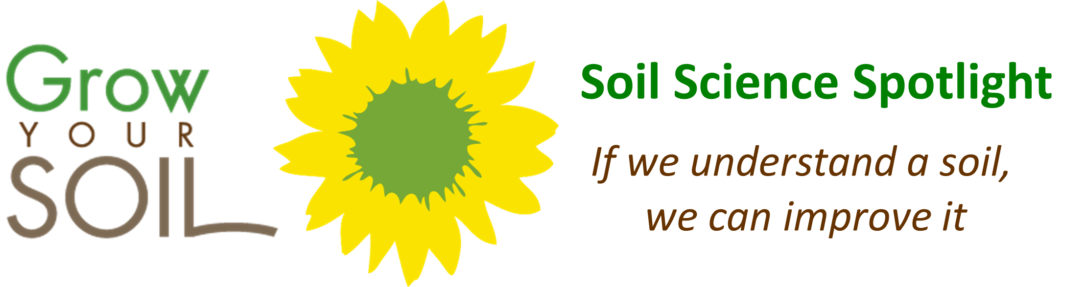 Soil Science Spotlight - Grow Your Soil - If we understand a soil we can improve it