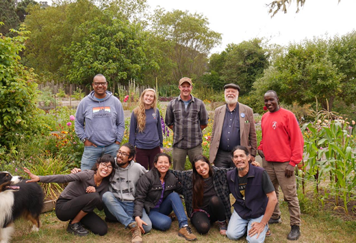 Ana, Ariel, Marcia, Camila and Frederick with EA and VGFP Staff in 2019